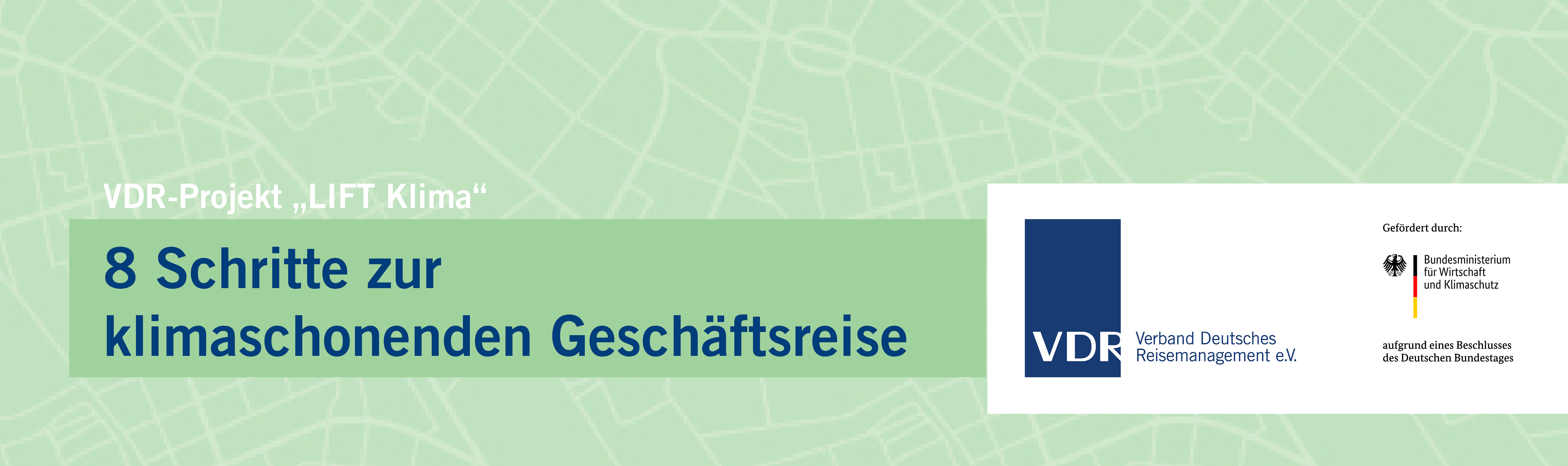 Prozess klimaschonende Geschäftsreise | Verband Deutsches Reisemanagement (VDR)