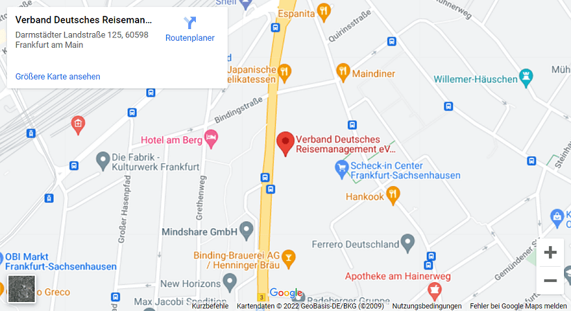 Google Maps Karte | VDR