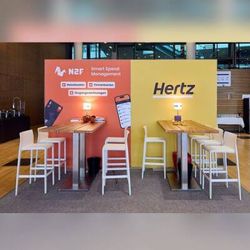 Beispiel Hochtische Tagungs-Expo | VDR-Sponsoring