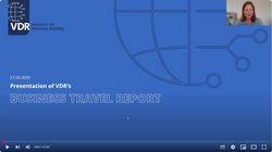 Vorschaubild Webcast presenting the VDR Business Travel Report