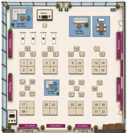 Standplan Expo zur VDR-Tagung | VDR-Sponsoring Standplan Expo zur VDR-Tagung | VDR-Sponsoring
