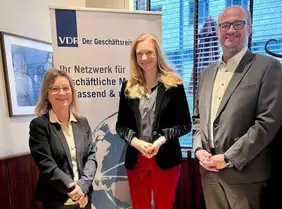 Inge Pirner, Dorothee Martin MdB, Christoph Carnier | Verband Deutsches Reisemanagement e.V. (VDR)