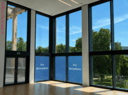 Beispiel Glasfront Tagungs-Expo | VDR-Sponsoring