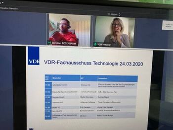 Webkonferenz | VDR-Fachausschuss Technologie
