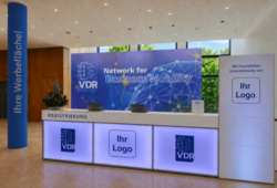 Beispiel für Branding zur VDR-Tagung