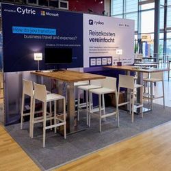 Beispiel Hochtische Tagungs-Expo | VDR-Sponsoring