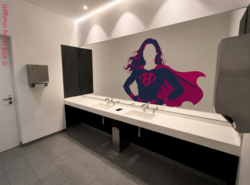 Beispiel Spiegelbeklebung | VDR-Sponsoring