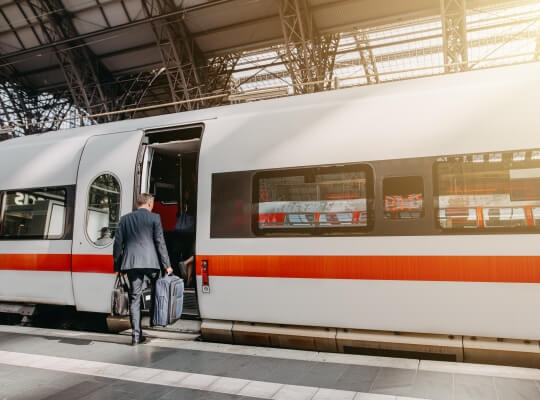 Bahn | Reisender | Verband Deutsches Reisemanagememt e.V.