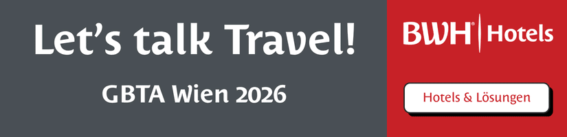 Let's talk travel! BWH Hotels auf der GBTA Wien 2026 | VDR Overlay-Banner Let's talk travel! BWH Hotels auf der GBTA Wien 2026 | VDR Overlay-Banner