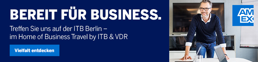 Amex - Bereit für business | VDR-Content-Banner