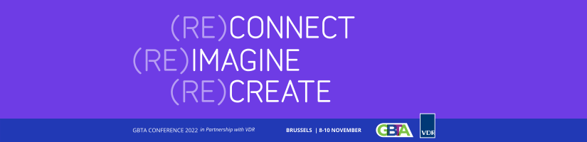Banner zur VDR & GBTA-Conference November 2022 in Brüssel